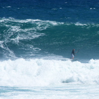 Kitemare in Big Swell