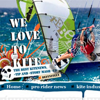 We love to kite – brandnew kiteboarding news source